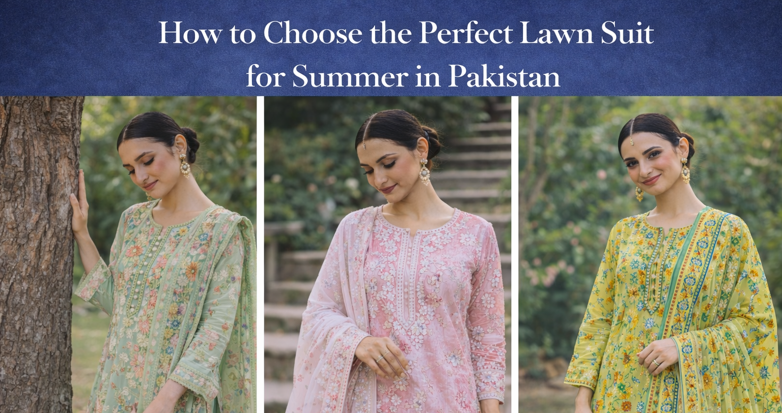 How to Choose the Perfect Lawn Suit for Summer in Pakistan