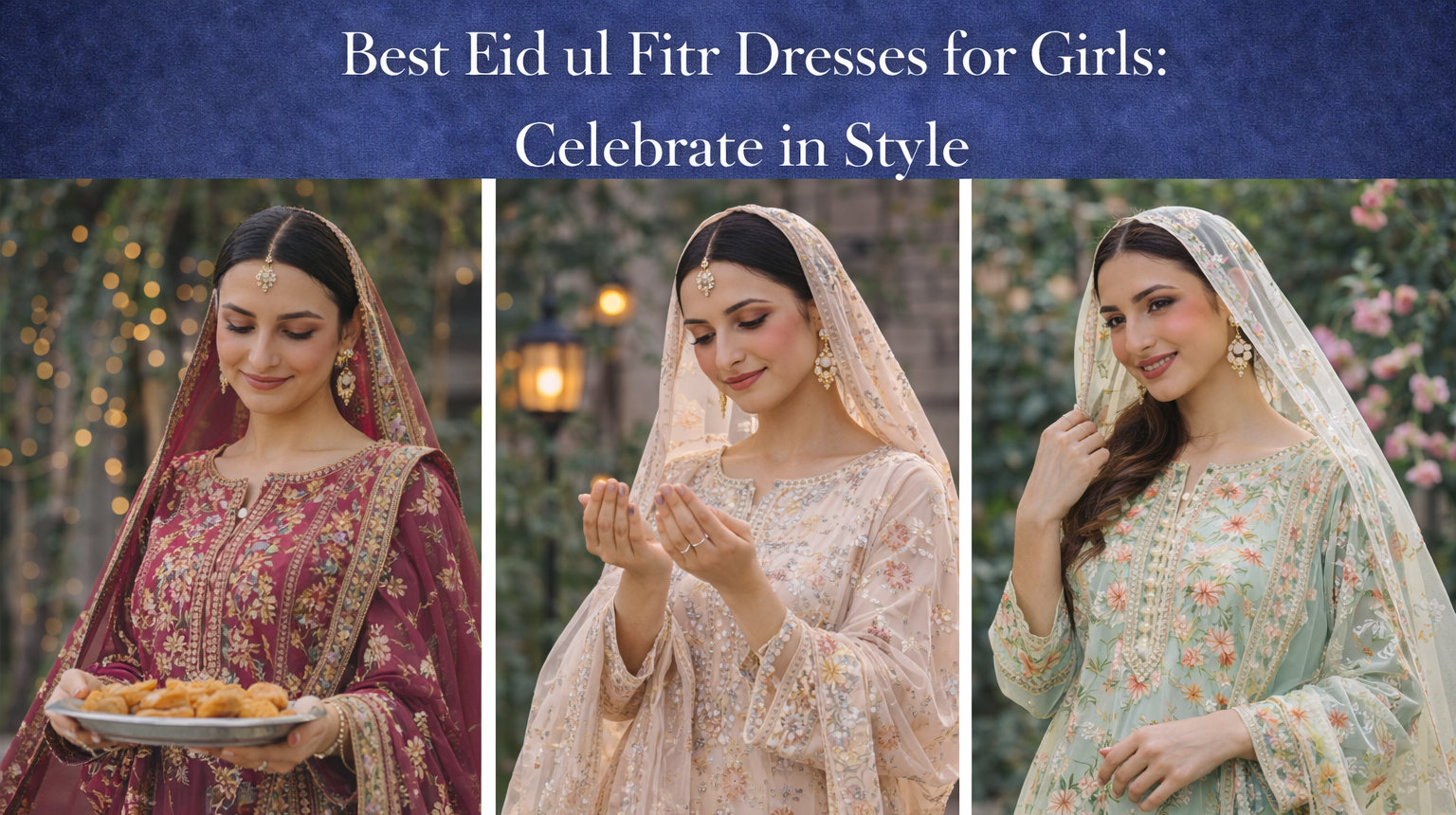 Best Eid ul Fitr Dresses for Girls: Celebrate in Style