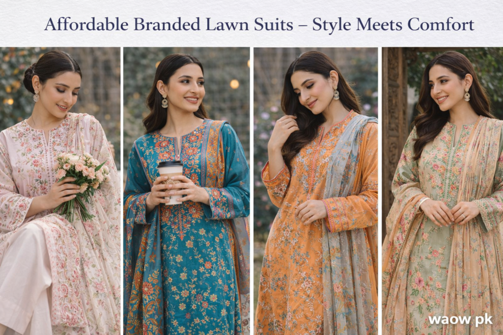 Affordable Branded Lawn Suits – Style Meets Comfort
