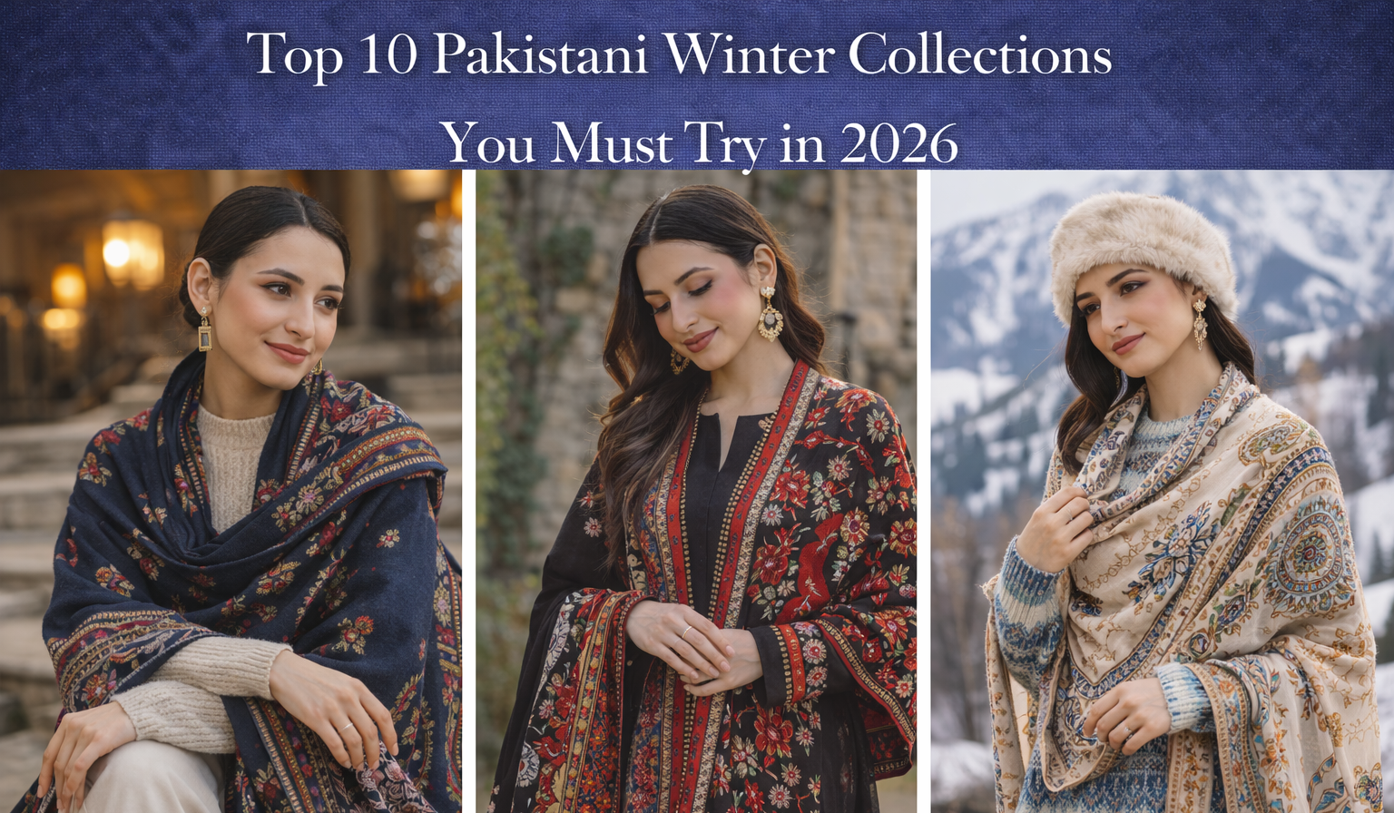 Top 10 Pakistani Winter Collections You Must Try in 2026