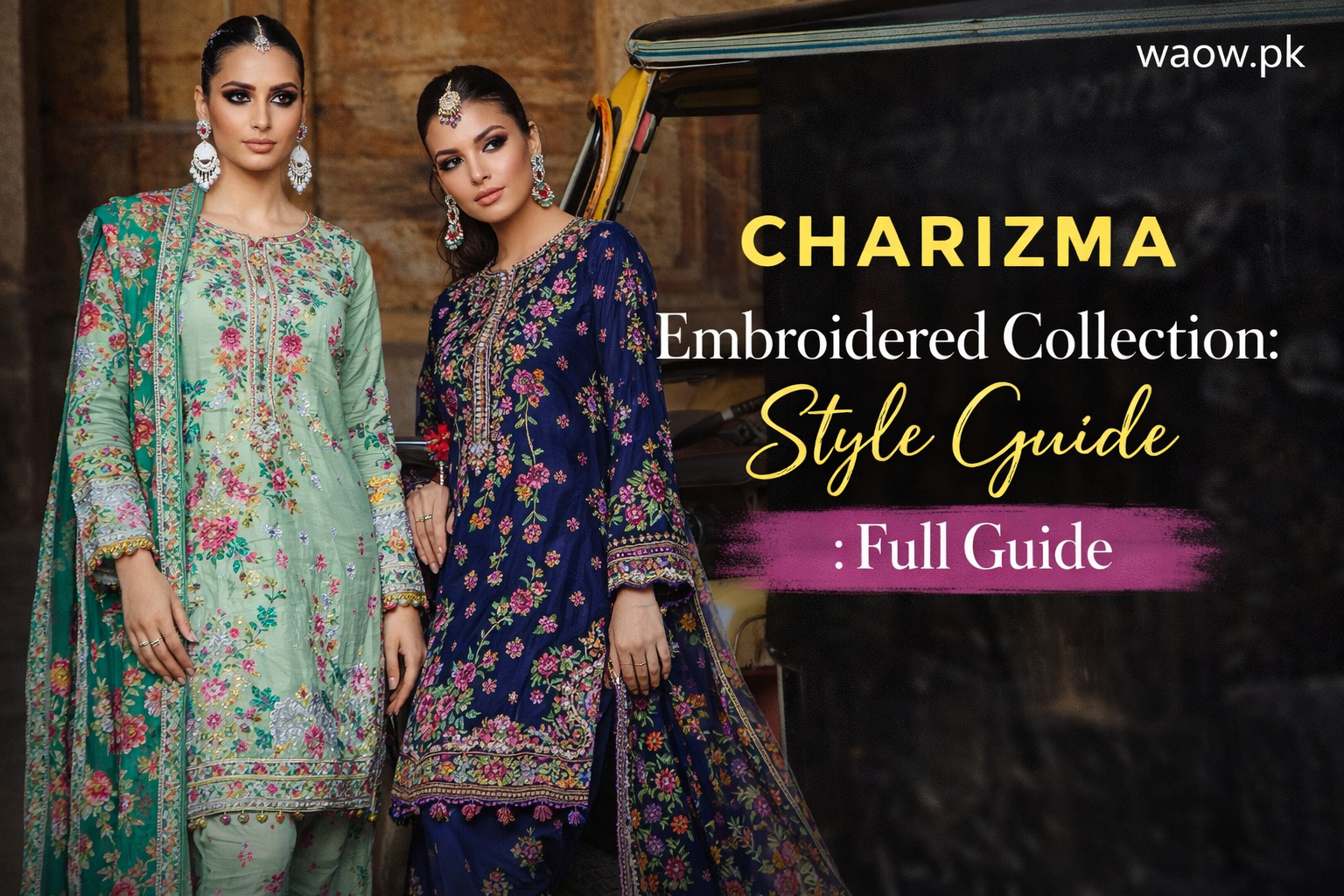 Charizma Embroidered Collection: Style Guide