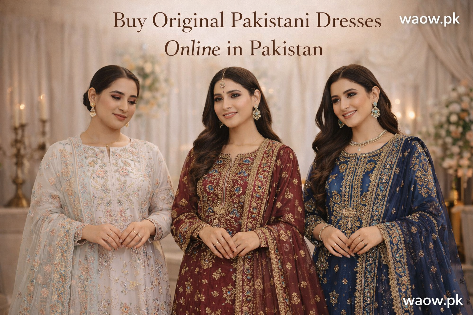 Buy Original Pakistani Dresses Online in Pakistan