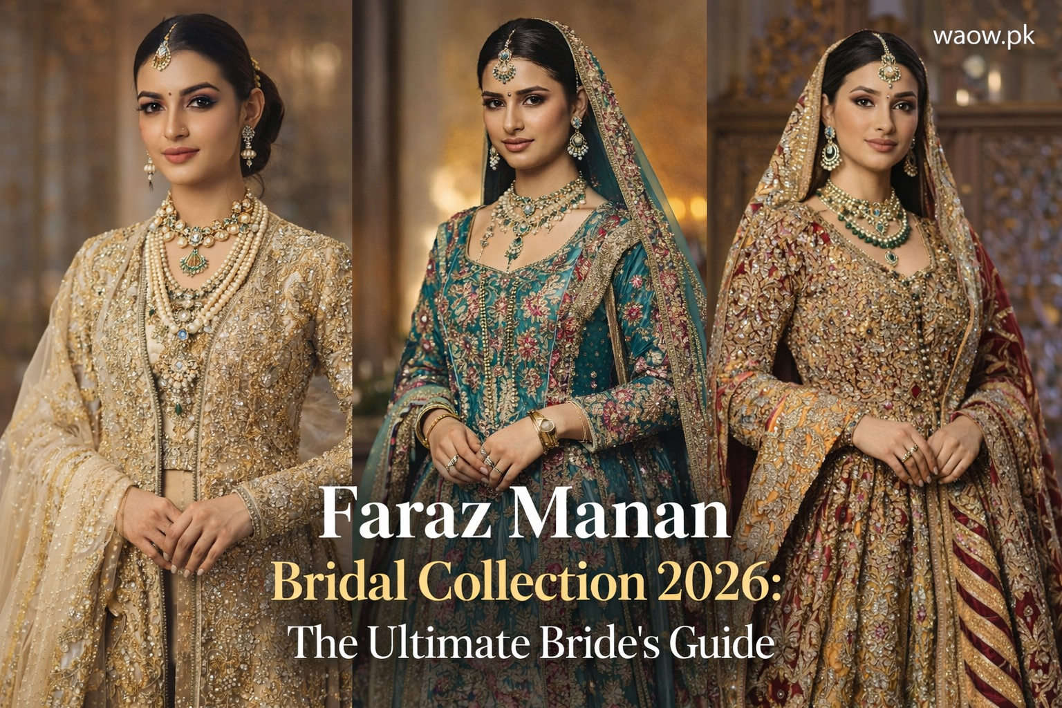 Faraz Manan Bridal Collection 2026: The Ultimate Bride's Guide