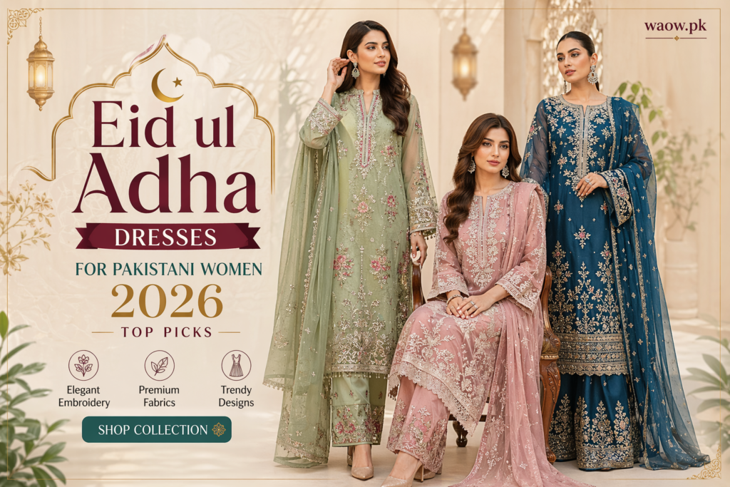 Eid ul Adha Dresses for Pakistani Women 2026: Top Picks