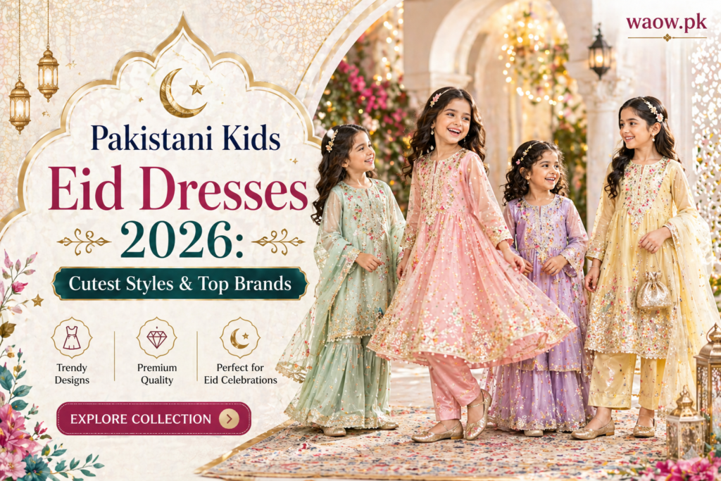 Pakistani Kids Eid Dresses 2026: Cutest Styles & Top Brands