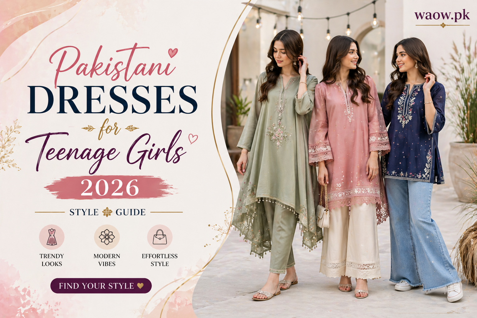 Pakistani Dresses for Teenage Girls 2026: Style Guide