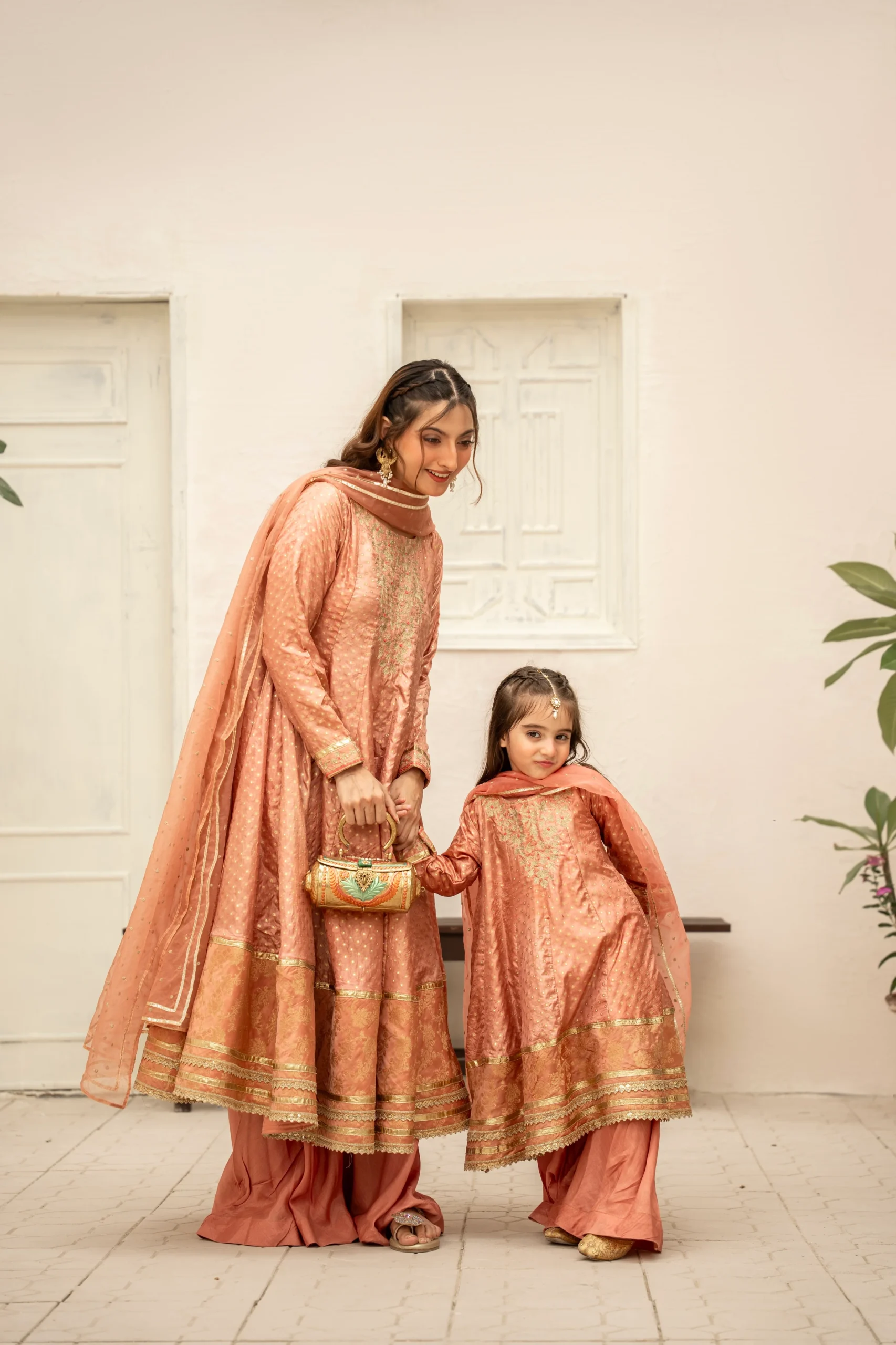 Mother-Daughter Matching Eid Outfits Pakistan 2026 | Look Waow Together