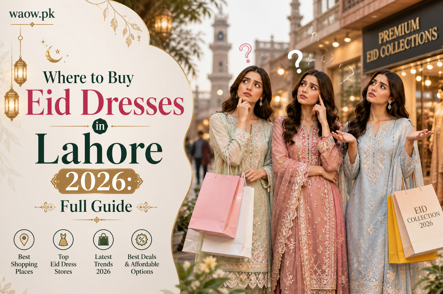 Where to Buy Eid Dresses in Lahore 2026: Full Guide