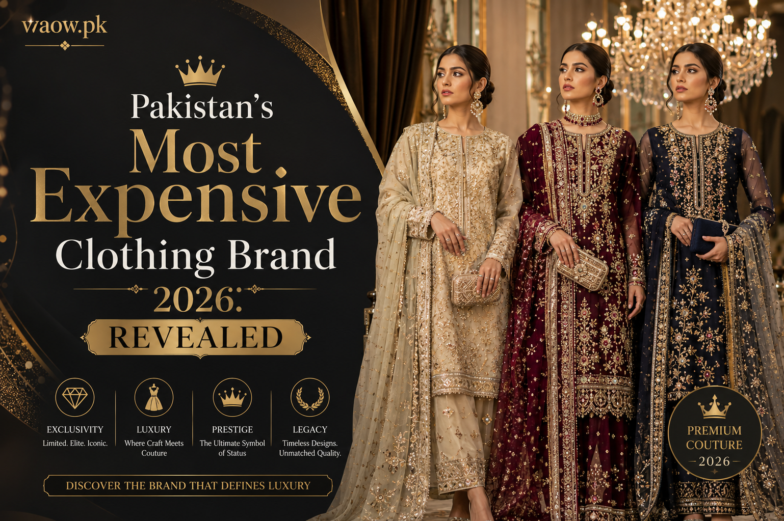 Pakistan's Most Expensive Clothing Brand 2026: Revealed